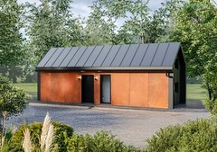 Tiny house, mobile holiday home with equipment