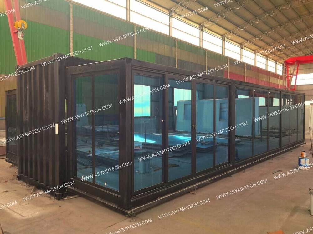 Prefabricated Dual Side Slideout 800 SQ. FT Container Building 40x20FT