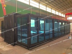 Prefabricated Dual Side Slideout 800 SQ. FT Container Building 40x20FT
