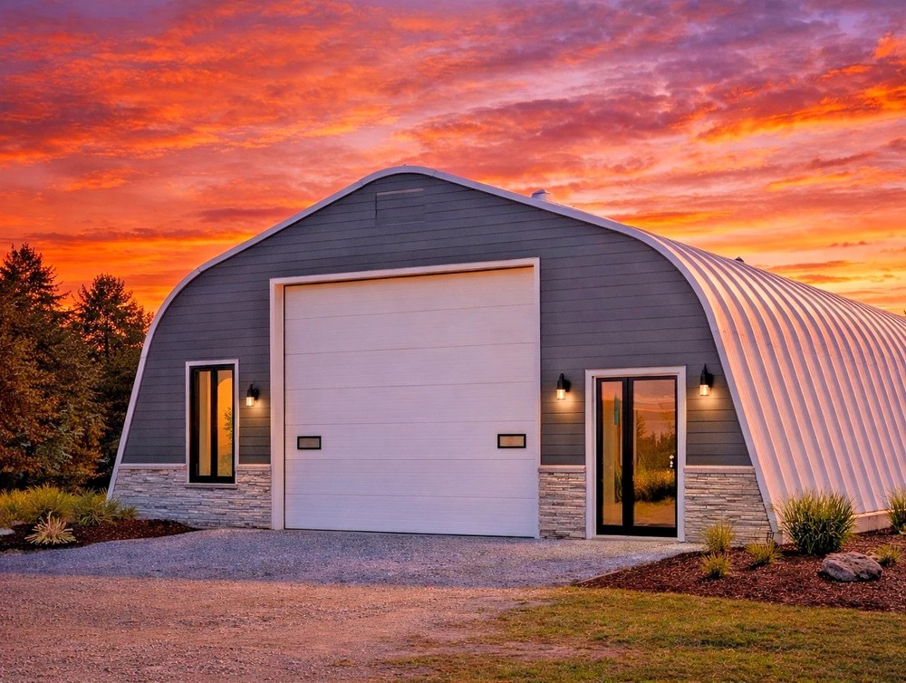 20x16x12 DuroSPAN Steel Building Kit Garage / Shed Open Ends Factory Direct
