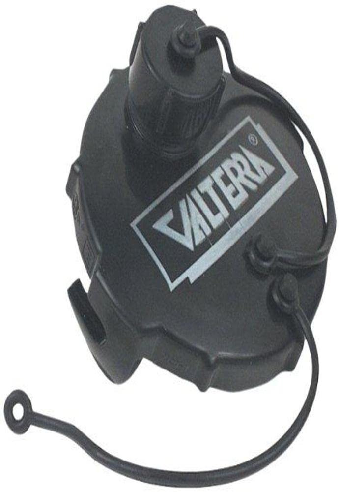 Valterra T1020-1 Waste Valve Cap – 3″ with Capped 3/4″ GHT, 3 Inch, Black