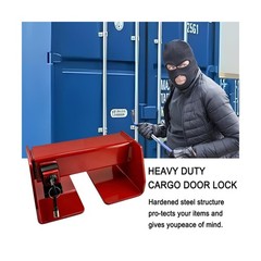 Cargo Door Lock,Shipping Container Locks Heavy Duty,Semi Trailer Truck Locks,…