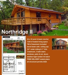The Northridge II, wood shell Kit Lumber batch. FREE Del. Continental USA!!