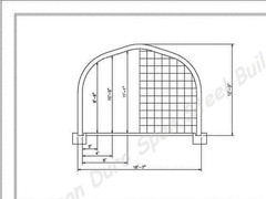 16x20x12 Engineered Steel Building Kit | DuroSPAN Clear-Span Arch System w/ Ends
