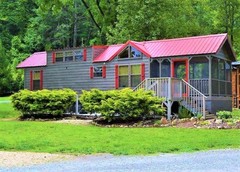 TINY HOME CABINS – CUSTOM BUILT FOR YOUR PREPPED PROPERTY- ELEGANT RUSTIC CABINS