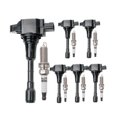 UF550 Ignition Coil Pack 22448JA10C and Iridium Spark Plug 93501 Se… Fast Ship