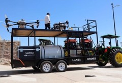 New Dron Trailer 20ft, Custom Trailers Mfr. 22ft, 24ft Spary Dron