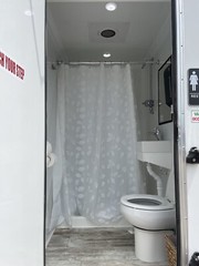 8×26 New LuxLav Restroom Shower Trailer, Made In USA
