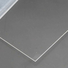 Clear Plastic Acrylic Sheet Perspex Panels 1mm Thick 80x80mm 100x200mm 200x300mm