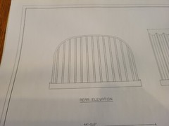 20x44x13.5 metal building, one metal end wall, 2 windows, all hardware, NEW!