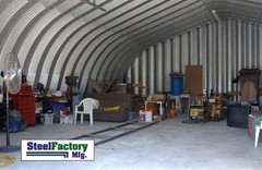 Steel Factory Mfg A20x34x12 Factory Direct Gambrel Double Pitched Arch Garage