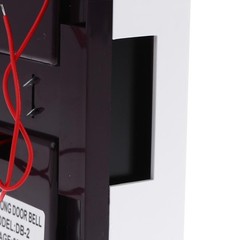 1/2/3Pcs Mechanical Doorbell Home Hotel Wired Door Bell Manual Ding Dong Bell