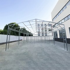 46′ x 23’x 14′ Steel Garage Shed Reinforced Metal Storage Building with 2 Doors