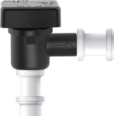571-Vac-Chk RV Black Tank Valve, Plastic, 1/2″ NPT, Check Sewer…