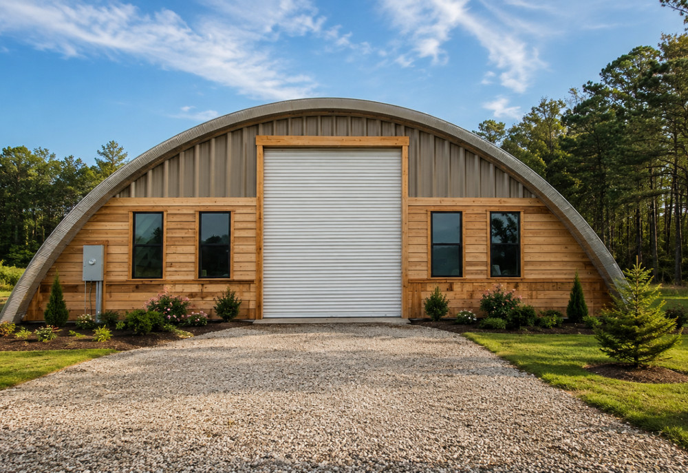 40x70x20 DuroSPAN Steel Quonset Building Kit DIY Home Open Ends