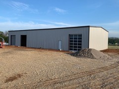 60x125x16 Steel Building Kit | Rigid Frame I-Beam | Commercial Grade