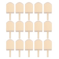 15pcs Unfinished Wooden Dreidels – Blank Wood Craft Hanukkah