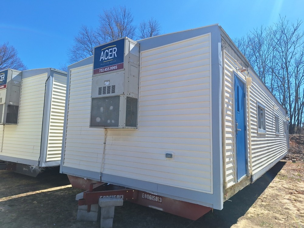 14×50 Modular Mobile Office Classroom Trailer with a restroom.