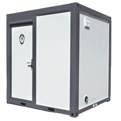 Bastone Portable Shower Toilet with Sink | All-in-One Fan Door Camping Toilet