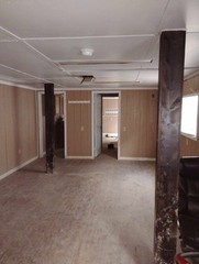 Skid-Mounted Modular Portable Office Building Mobile Trailer House Tiny Home