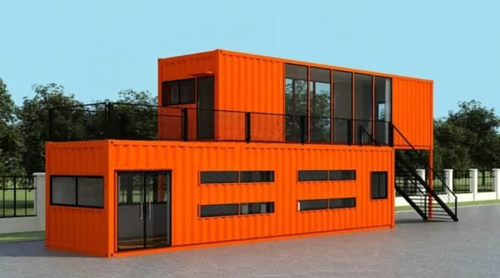 Storm Proof Container Home 2 Story 4 Steel Containers 40ft. Price Reduction!