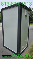 New Portable Toilet Sink Bathroom Single Stall Restroom Job Site Construction HD