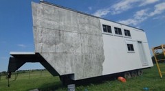 Unfinished tiny house for sale on wheels
