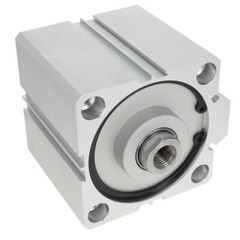 SDA Series 80mm Bore Thin Pneumatic Air Cylinder 5~100mm Stroke Double Acting