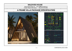 Maldives “A” Frame House Catalog