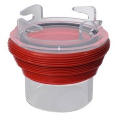 EZ Coupler Sewer Hose Fitting 3, 3-1/2, 4 Inches, White