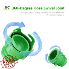 AVERONR RV Sewer Hose Twist Connect Kit Bayonet