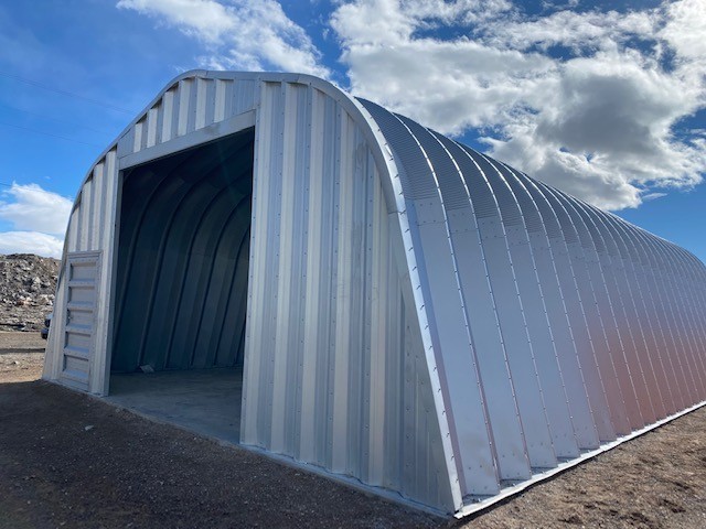 40’x100′ Steel Arch Building Kit Barn Shop Shed Ends Walls included DuroSPAN
