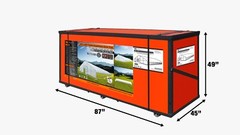 TMG Industrial 30’ x 80’ Tunnel Greenhouse Grow Tent w/6 Mil Clear EVA Plastic