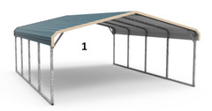 Garages starting at $4700 delivered & installed Message for quote, Many sizes