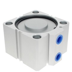SDA Series 80mm Bore Thin Pneumatic Air Cylinder 5~100mm Stroke Double Acting