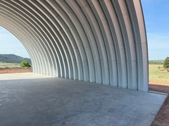 40x70x20 DuroSPAN Steel Quonset Building Kit DIY Home Open Ends