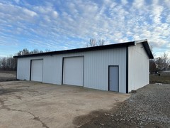 30x60x14 Steel Building Kit | Rigid Frame I-Beam | Commercial Grade
