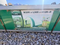Suihe PE Fabric Building W20ftxL30ftxH12ft-R