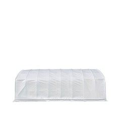 Straight Wall Shelter 20x40ft, 12ft Peak, 10x10ft Drive-Through