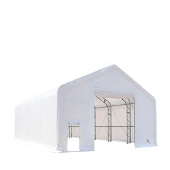 30’x40’x22′ HEAVY DUTY Dual Truss 30 oz PVC Fabric Storage Building