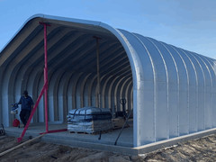 DuroSPAN Steel 20x30x16 Metal Shed DIY Building Kit Home Storage Garage DiRECT
