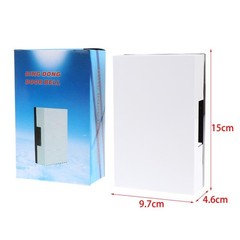 1/2/3Pcs Mechanical Doorbell Home Hotel Wired Door Bell Manual Ding Dong Bell