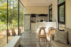 South Beach Reflection House Shipping Container Home 40′ ft. Length Catalog