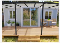 40FT Tiny House to Live in,Portable Prefab House 3 Bed 1 Bath 1 Kitchen NEW