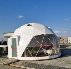 Large 6M -Geodesic Dome for Glamping Business or Backyard