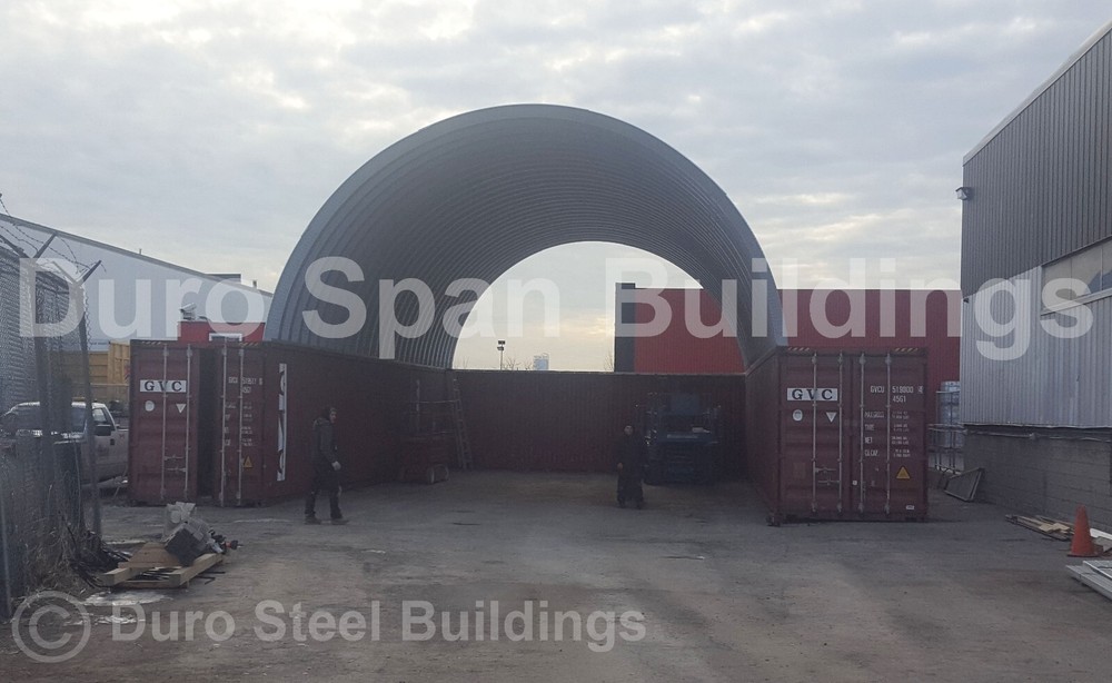 25x40x10 DuroSPAN Conex Box Container Steel Building Roof Cover Factory DiRECT
