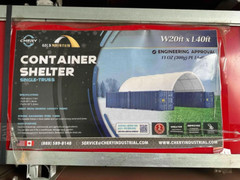 20X40 Shipping Container Shelter Cover Roof Box Kit Conex Canopy Trusted Seller