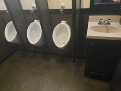 Portable Restroom Trailer, USA Made -2 women stalls, 1 man stall, 3 urinals