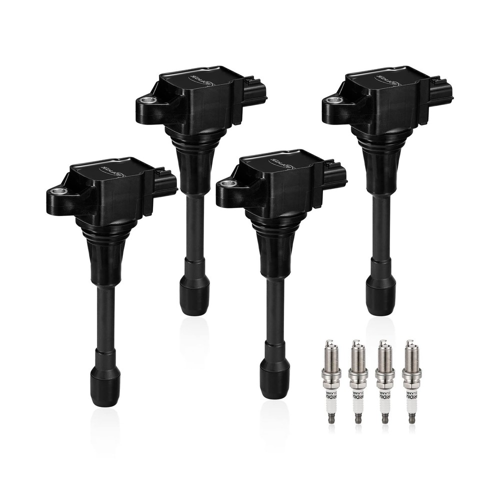 BDFHYK Ignition Coil Pack UF549 and Iridium Spark Plug 9029 Compatible with N…