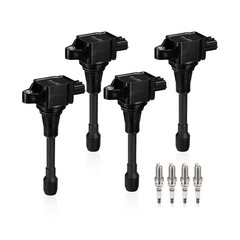 BDFHYK Ignition Coil Pack UF549 and Iridium Spark Plug 9029 Compatible with N…
